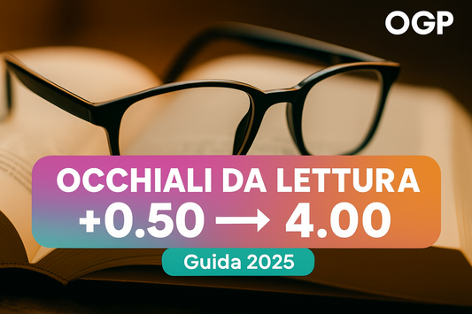 Occhiali da lettura perfetti! Tutte le gradazione da +0.50 a +4.00