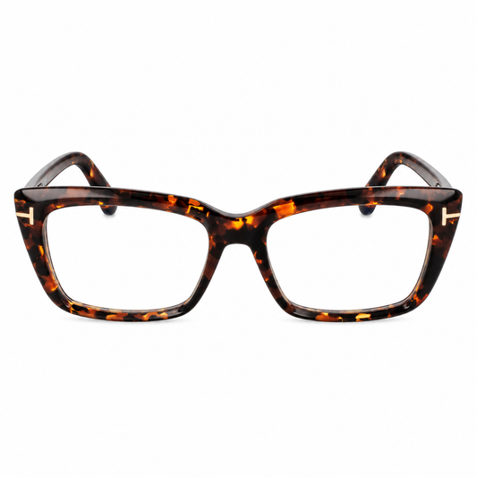 Tom Ford FT5894-B 052 56 – Occhiali Donna Havana con Filtro Luce Blu - OGP OCCHIALI
