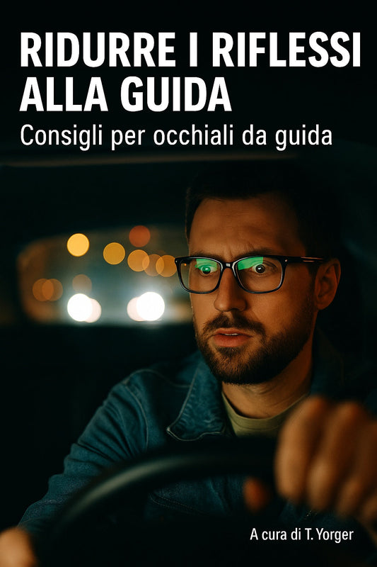 Occhiali per la Guida: Come Migliorare la Visione, Ridurre i Riflessi e Scegliere le Lenti Giuste