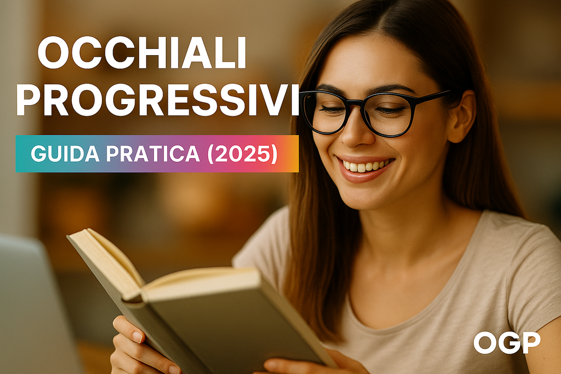 Occhiali Progressivi o Lenti Bifocali: Differenze, Vantaggi e Svantaggi