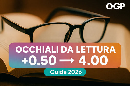 Occhiali da lettura perfetti! Tutte le gradazione da +0.50 a +4.00